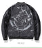 Nine-Tailed Fox Embroidered Reversible Bomber Jacket