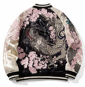 Midnight Sakura Dragon Jacket